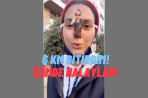 “İçinde Halaylar” İle Spor Yapan Bergüzar Korel Yine Sevimlilikten Ölüyordu: Neden Bu  Kadar Tatlısın?