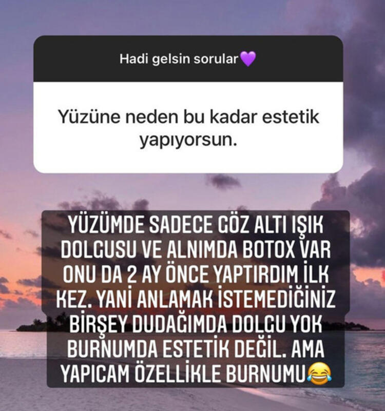 Damla Ersubaşı'nın attığı story