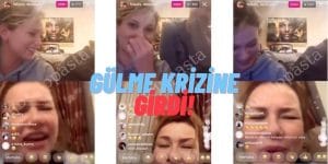 Farah Zeynep Abdullah Canlı Yayınına Katılan Deniz Seki Şarkı Söylerken Gülme Krizine Girdi