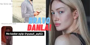 Danla Bilic “Senin Ağzına …. Var” Diye Mesaj Atan Takipçisini İfşa Etti!