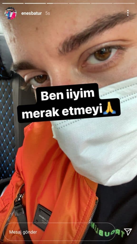 Enes Batur story açıklama