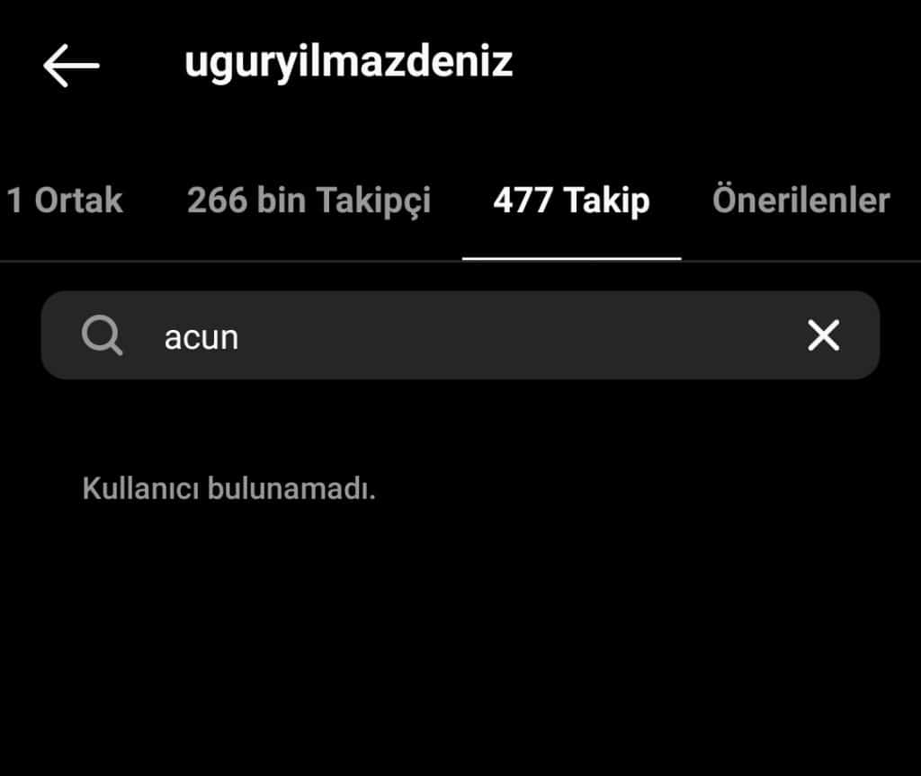 Uğur Yılmaz Deniz Açıklama