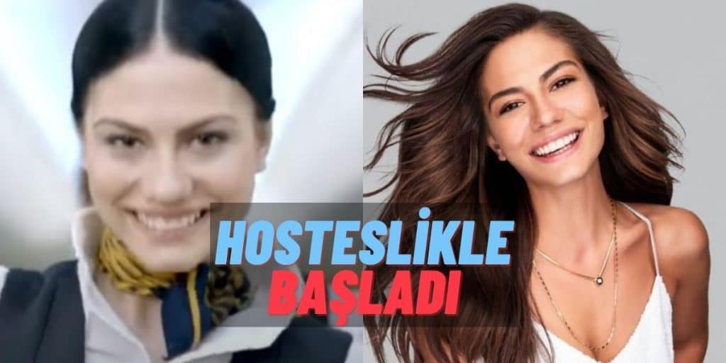 Demet Özdemir Dizilerden Önce Dünyanın En Neşeli Hostesiydi! İşte Özdemir’in İlk Reklam Filmi…