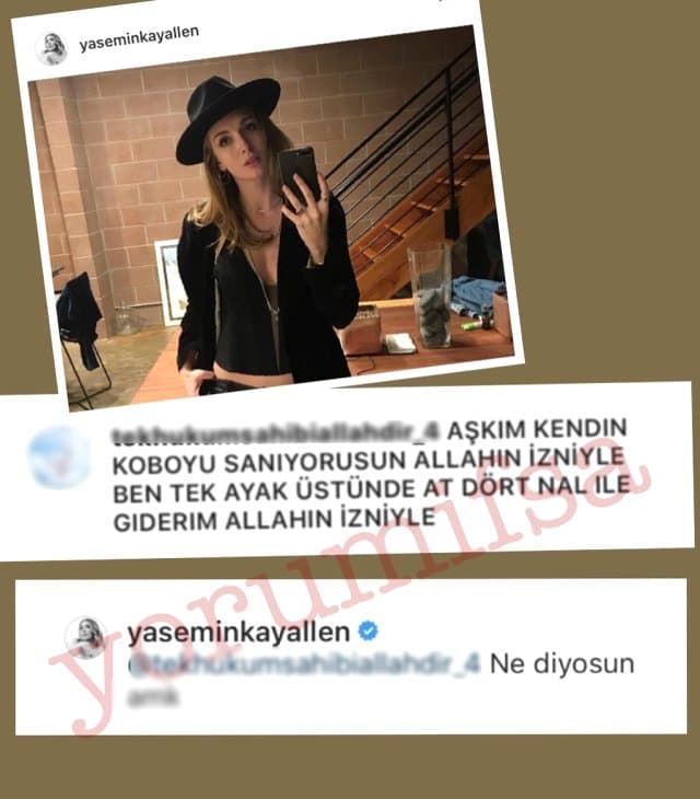 Yasemin Allen Instagram