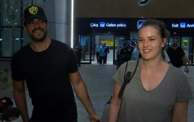 Burak Özçivit ve Fahriye Evcen