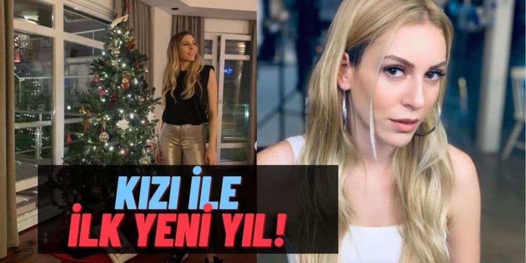 Yeni Anne Olan Sinem Kobal Hamilelik Kilolarından Kurtuldu: Yılbaşı Ağacı Önünde Yeni Yıl Pozu Verdi!