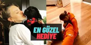 Aslı Enver’e Gelen Yılbaşı Hediyesine Bayılacaksınız! İşte Ünlü Oyuncu ve Köpeği Oli’nin Mutlu Anları..