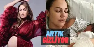 Bu Kez Yüzünü Göremedik! Meryem Uzerli Kızı Lily Koi’yle Yeni Bir Fotoğraf Paylaştı