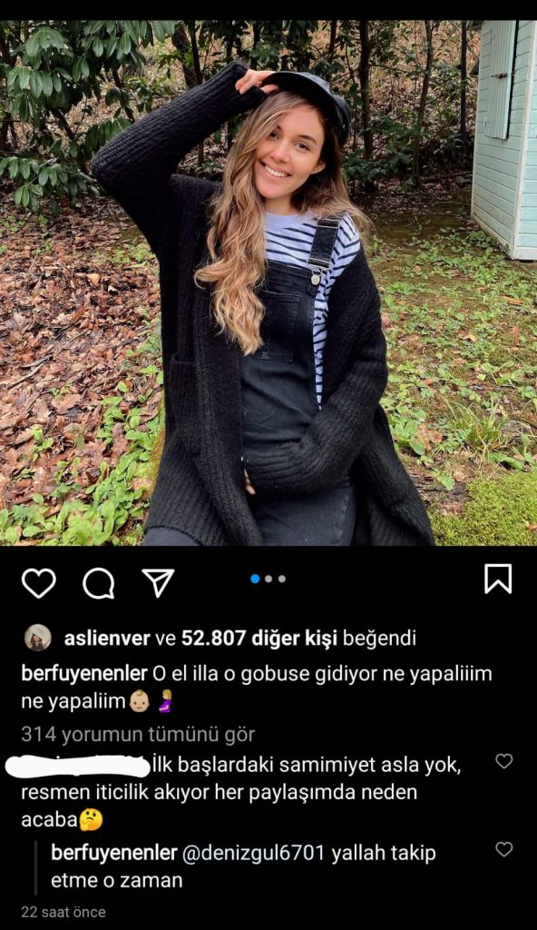 Berfu Yenenler Instagram