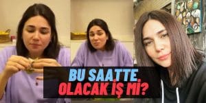 Alişan’ın Eşi Buse Varol Tektaş’tan Çiğköfte Yerken “Bir Başkadır – Meryem” Takliti Geldi!