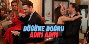 Hande Erçel ve Kerem Bürsin’in Dizide Nişanlanması Takipçiler Tarafından Gündem Oldu! “İnşallah Gerçek Olur”