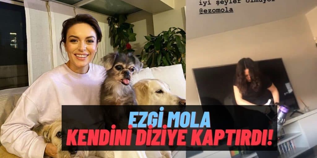 Ezgi Mola’nın İçine “Safiye” Kaçtı: Mustafa Aksakallı Sevgilisi Ezgi Mola’nın Temizlik Takıntısını Paylaştı