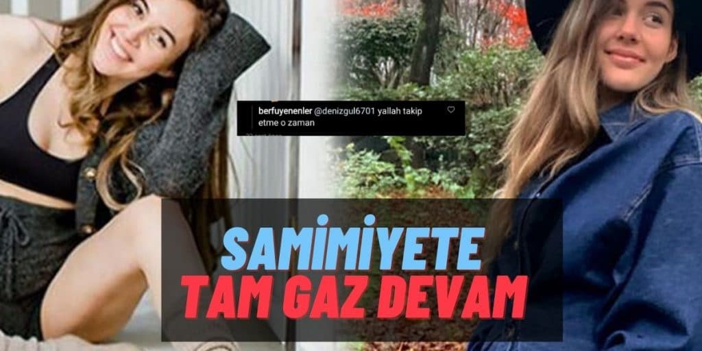 Berfu Yenenler Kendisine “Samimiyetsiz” Diyen Takipçisine Çok Sert Çıktı: “Yallah!”