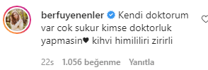 Berfu Yenenler yorum