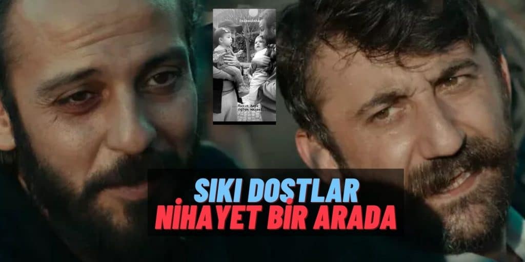 Bir Gün Arayla Doğdular! Çukur Oyuncuları Erkan Kolçak Köstendil ve Necip Memili’nin Çocukları Nihayet Tanıştı