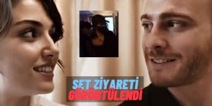 Ortalık Yine Karışacak! Hande Erçel Aşk Yaşadığı Söylenen Kerem Bürsin’in Setini Ziyaret Etti