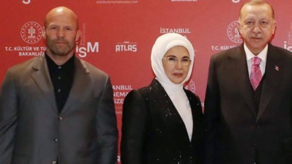 Jason Statham Emine Erdoğan Recep Tayyip Erdoğan