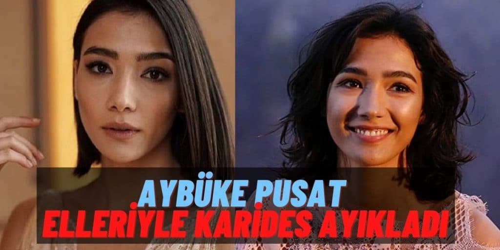 Şefliğe Soyunan Aybüke Pusat Elleriyle Karides Ayıkladı ve Fal Kurabiyesi Yaptı