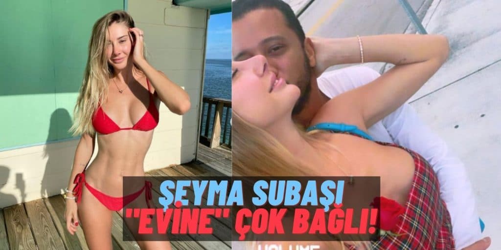 Şeyma Subaşı Sevgililer Gününde Yine Çok “Evcimen”: Sevgilisiyle Kucak Kucağa Poz Verdi Ancak Sansürü Unutmadı!