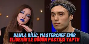 Düğün Pastası Hazır! Danla Bilic Adı Aşk Dedikodularına Karıştığı Masterchef Emir Elidemir’i YouTube Kanalında Ağırladı