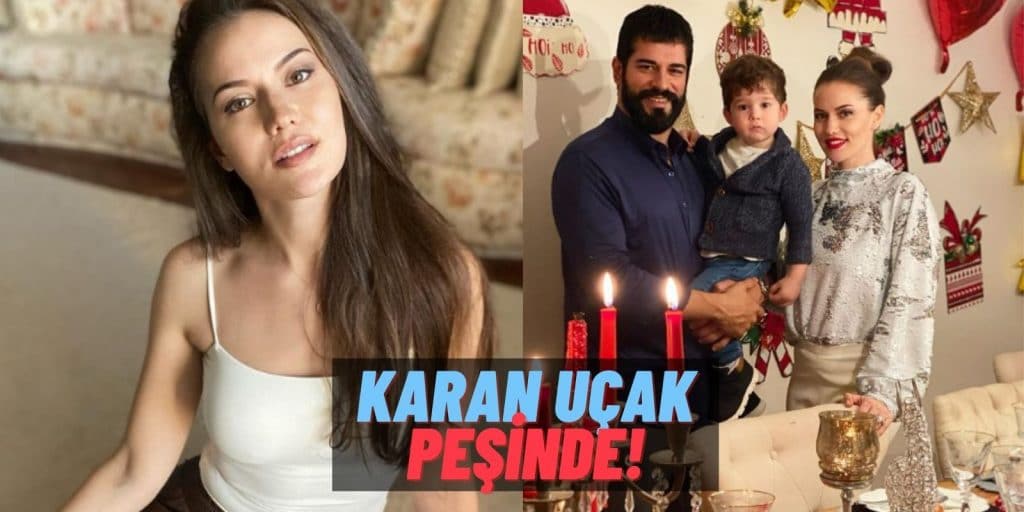 Güzel Oyuncu Fahriye Evcen’in Küçük Oğlu Karan’la Eğlenceli “Uçak” Oyunu: “Uçak Nerede Oğlum?”