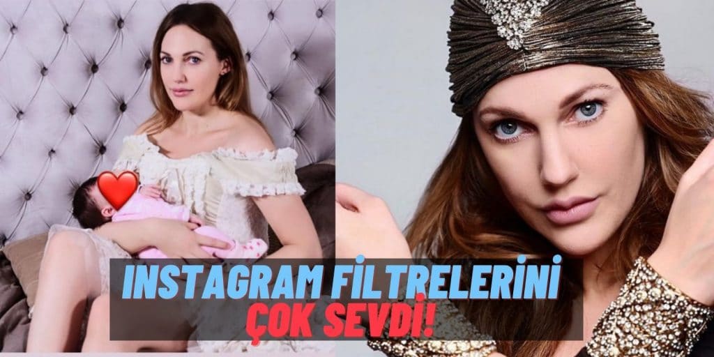 Çiçeği Burnunda Anne Meryem Uzerli’nin Instagram Filteleriyle İmtihanı Sosyal Medya Kullanıcılarını Çok Güldürdü!