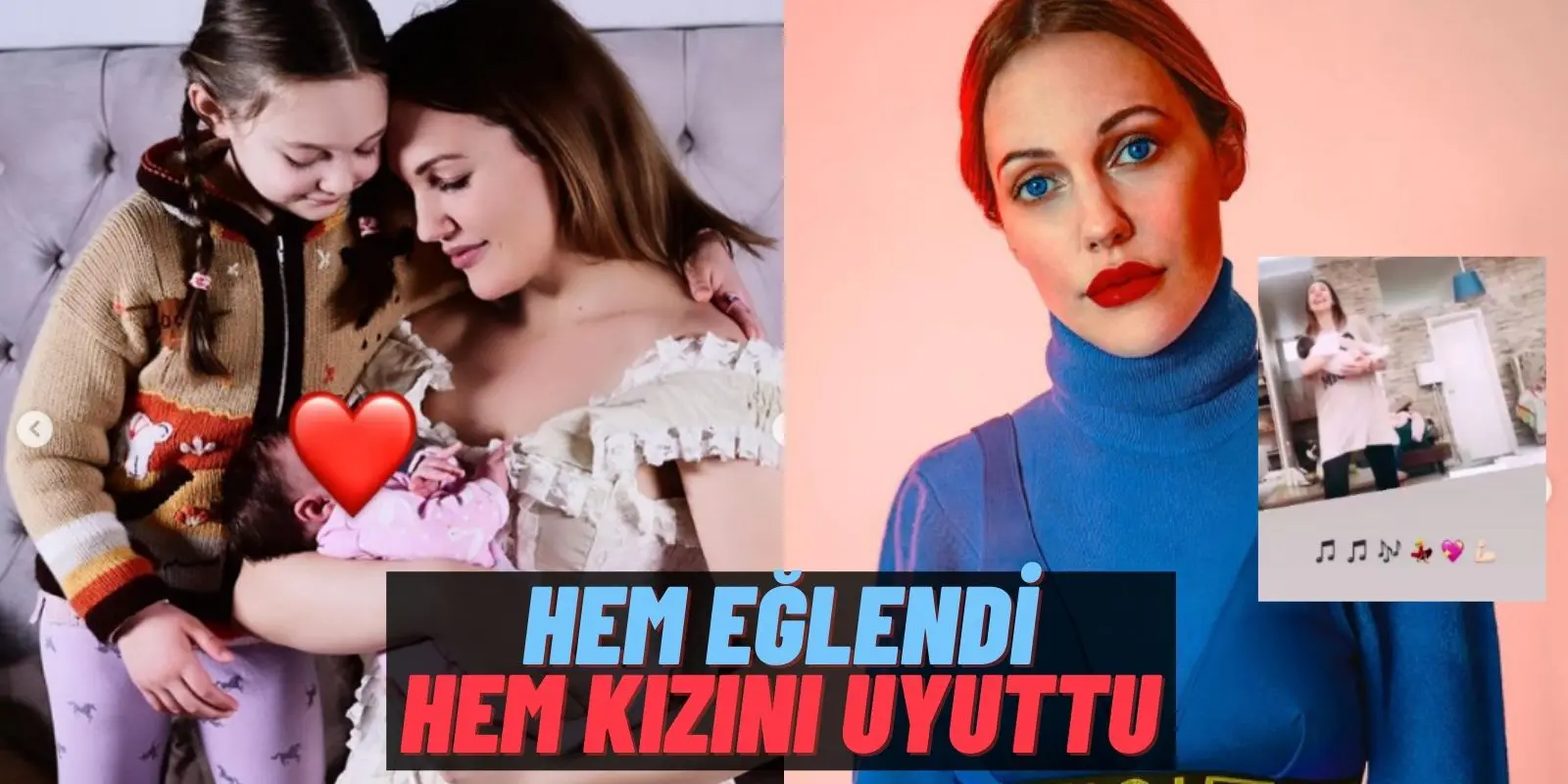 Yeni Doğan Kızı Lily’le Dans Eden Meryem Uzerli’nin Bu Hallerine Çok Güleceksiniz!