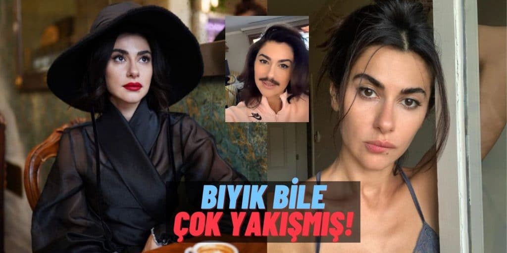 Yasak Elma’nın Şahika’sı Nesrin Cavadzade’nin Instagram Filtresiyle İmtihanı: “Bıyıklı” Şahika Herkesi Güldürdü!