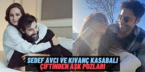 Evliliklerindeki Krizi Geride Bırakan Sedef Avcı ve Kıvanç Kasabalı Çiftinden Karşılıklı Aşk Pozları