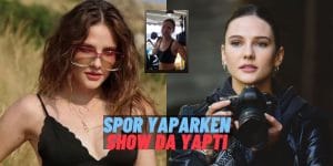 Narin Ama Çok Güçlü! Maraşlı’nın Mahur’u Alina Boz Spor Yaparken Çektiği Videoyla “Vay be” Dedirtti