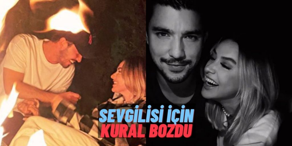 Yine Kural Bozdu! Hadise Sevgilisi Kaan Yıldırım’a Instagram’da Yaptığı Paylaşımla Destek Oldu