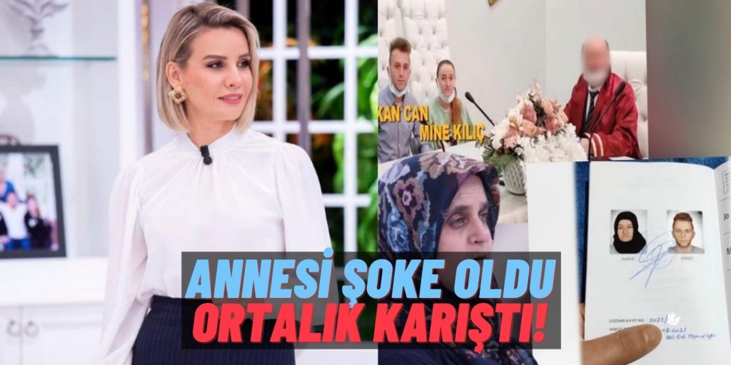 Esra Erol’un Programında Şoke Eden Olay: 18 Yaşındaki Görme Engelli Mine Baba Dayağından Kaçıp Gizlice Evlendi!