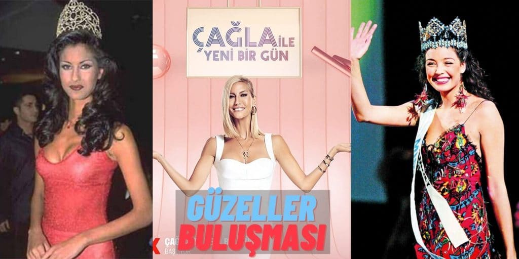 Çağla İle Yeni Bir Gün’de Güzeller Buluşması! Güzellik Yarışmalarının Ödüllü Güzelleri Çağla Şıkel ve Azra Akın Bir Arada