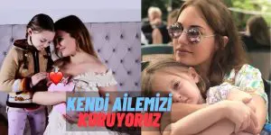 Kendi Ailemizi Kuruyoruz Diyen Meryem Uzerli’den Huzurlu Paylaşım! Uzerli ve Kızı Lily