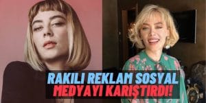 Güzel Oyuncu Demet Evgar’ın “Rakılı” 8 Mart Dünya Kadınlar Reklamı Sosyal Medyada Olay Oldu!