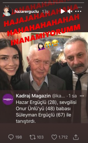 Hazar Ergüçlü story