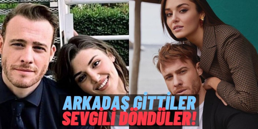 Artık İnkar Edemezler! Kerem Bürsin-Hande Erçel Çifti Bu Fotoğrafta Yakayı Ele Verdi!