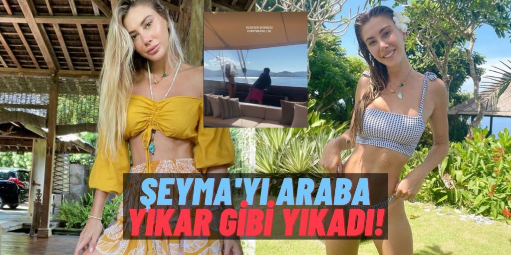 Adını Kumlara Yazdım Yarim: Meedo Enişte Şeyma Subaşı’nın Adını Sahile Kazıdı Sonra da Araba Yıkar Gibi Yıkadı!