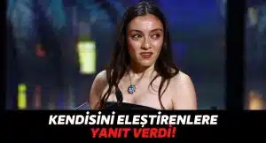 Cannes’da “En İyi Kadın Oyuncu” Ödülünü Alan Merve Dizdar, Kendisini Eleştirenlere Yanıt Verdi!