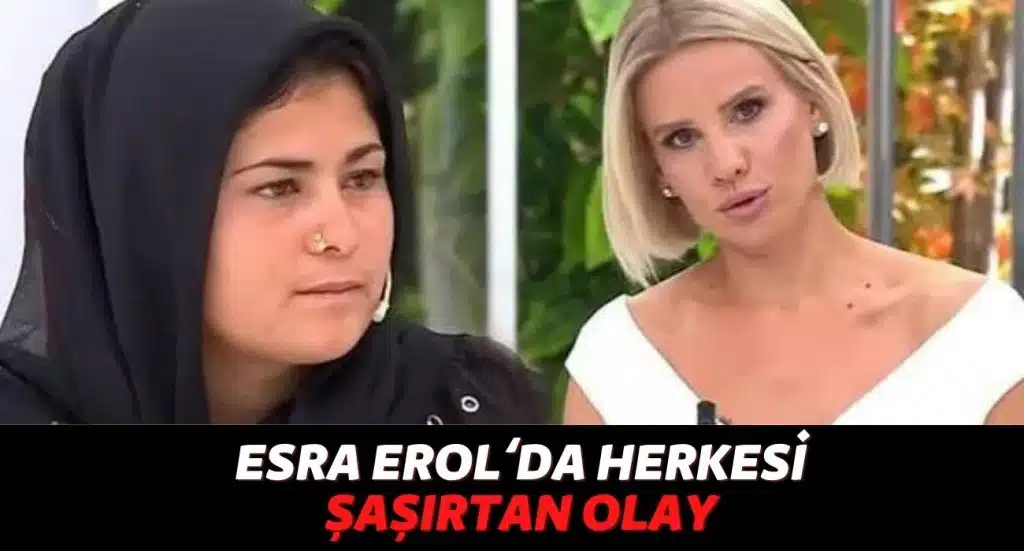 Esra Erol’un Programında Şok Olay: “En Küçük Kayınbiraderim ile Evleneceğim!”